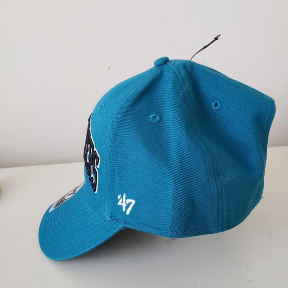 Coastal Carolina Chanticleers Hat Cap Strap Back Teal 47 MVP NCAA Mens - Picture 5 of 12